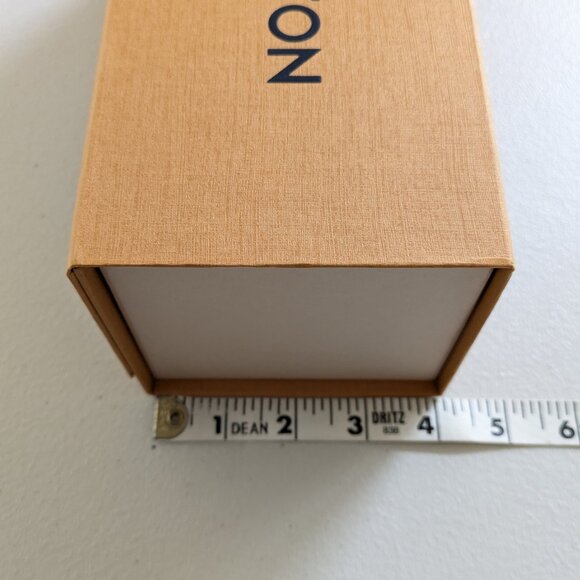 Authentic LOUIS VUITTON Empty Gift Box Magnetic Flap 10 x 4 x 4 Storage - Picture 8 of 9